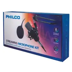 PHILCO - Kit Microfono Condensador De Streaming Pro Kit67