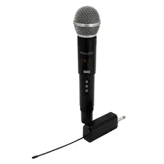 PHILCO - SET 2 MICROFONOS INAL UHF PRO RECARGABLES.