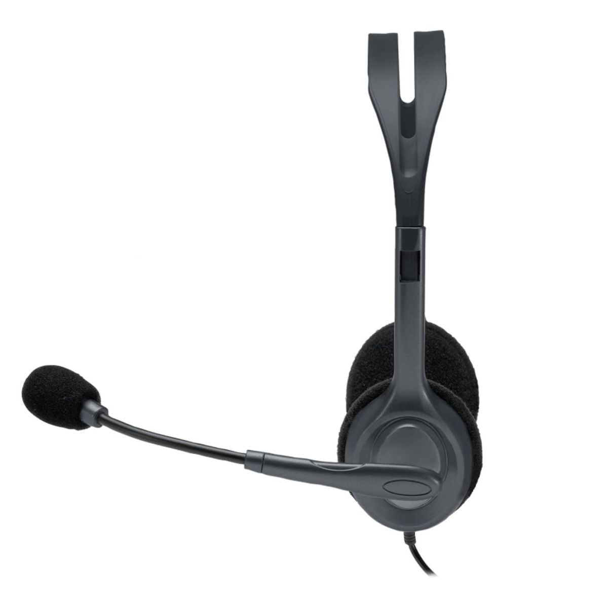 LOGITECH - Audifono Headset Con Microfono Jack 3.5 Gris H111 Logitech