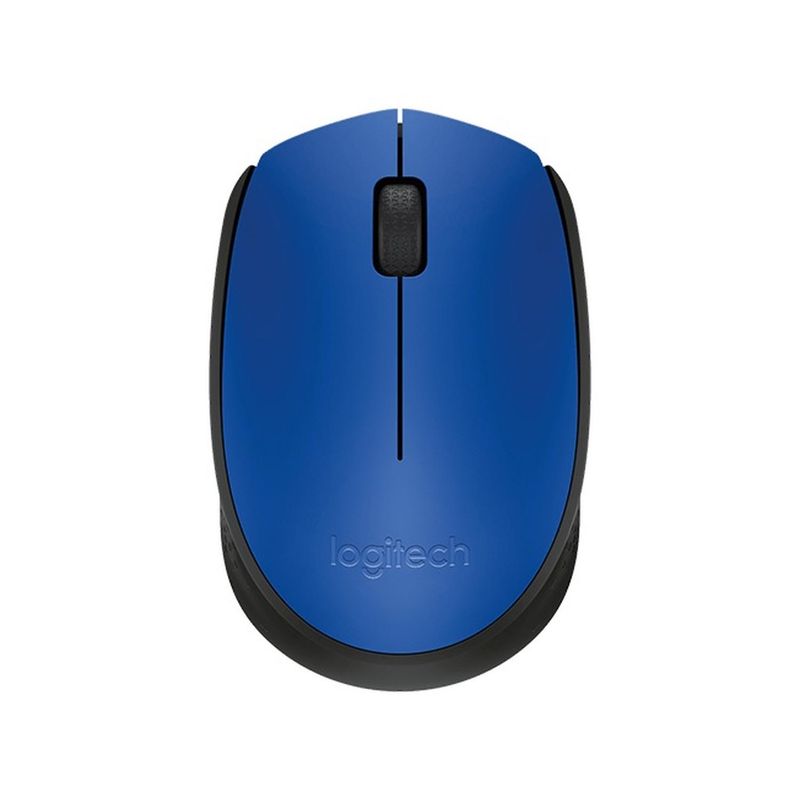 LOGITECH - Mouse Logitech M171 Inalámbrico Azul