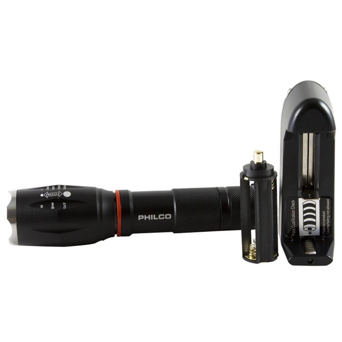 PHILCO - LINTERNA LED TIPO CREE 2 LUCES PHILCO