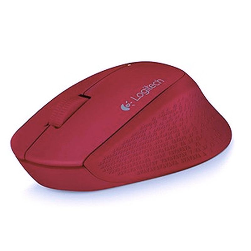 LOGITECH - Mouse Logitech M280 Inalámbrico Rojo