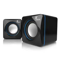 XTECH - Altavoz Alámbrico XTS-110 Negro, Azul