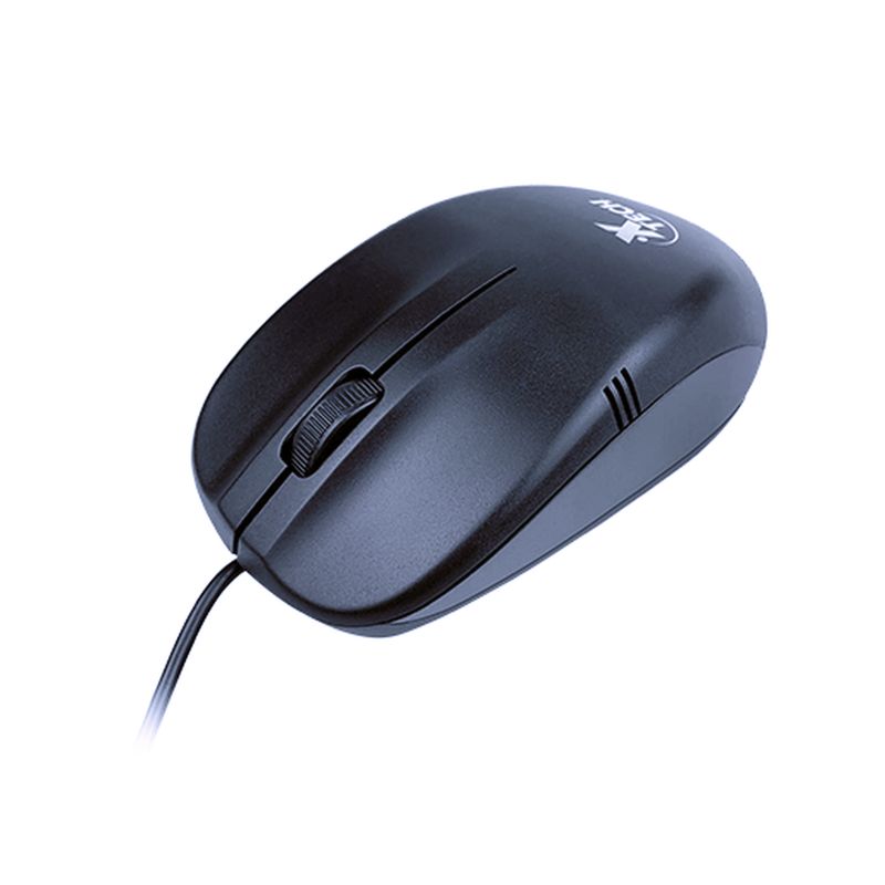 XTECH - Mouse XTM-205 Ambidiestro USB tipo A Óptico