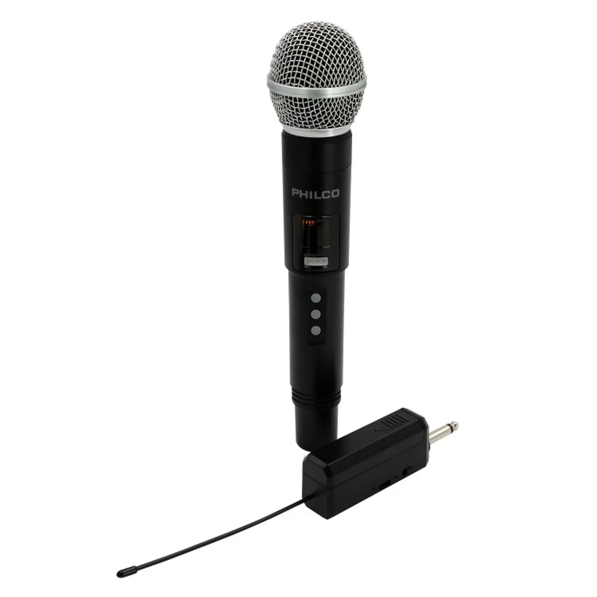 PHILCO - SET 2 MICROFONOS INAL UHF PHILCO PRO RECARGABLES