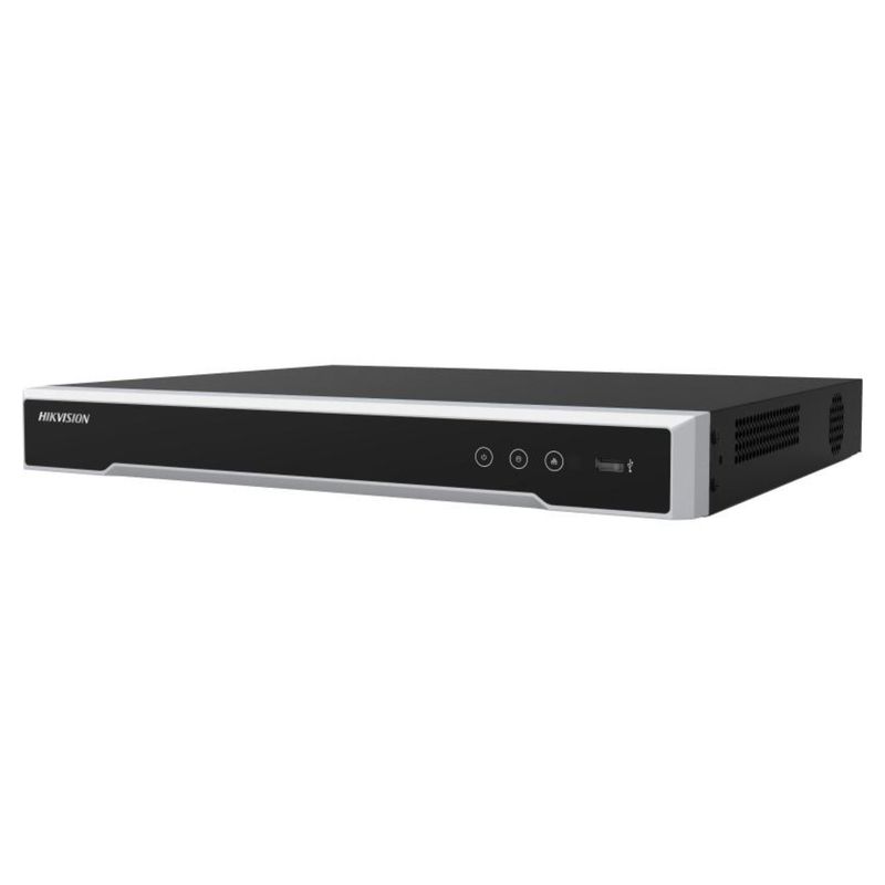 HIKVISION - NVR 8 Canales POE 80Mbps H265+/H265/H264.