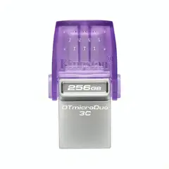 KINGSTON - DATATRAVELER 256GB MICRODUO 3C DTDUO3CG3256GB.