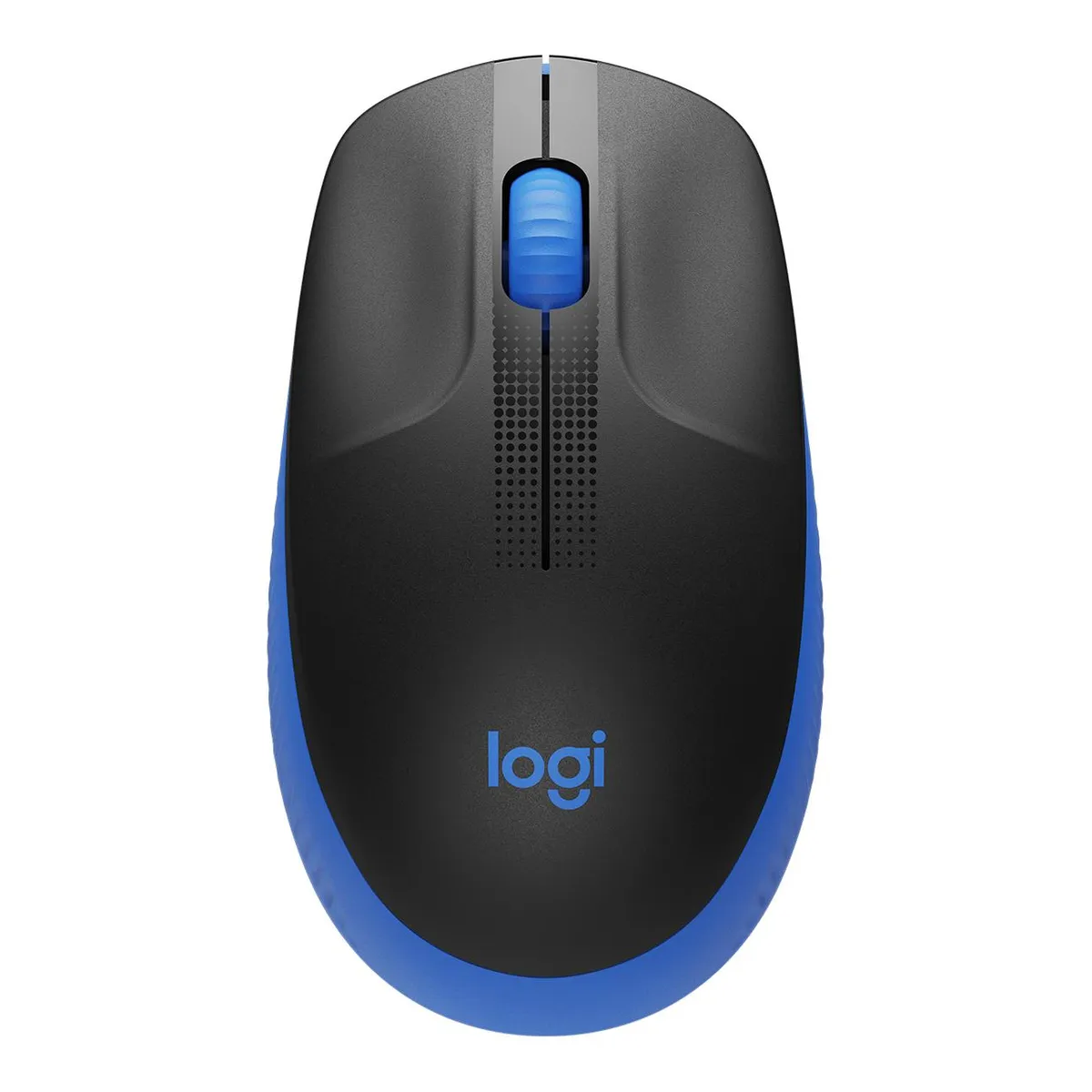 LOGITECH - Mouse Logitech M190 Inalámbrico Negro Azul