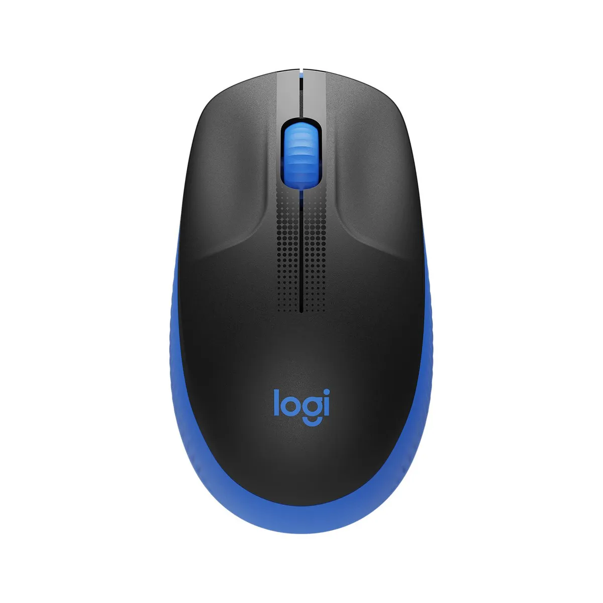 LOGITECH - Mouse Logitech M190 Inalámbrico Negro Azul