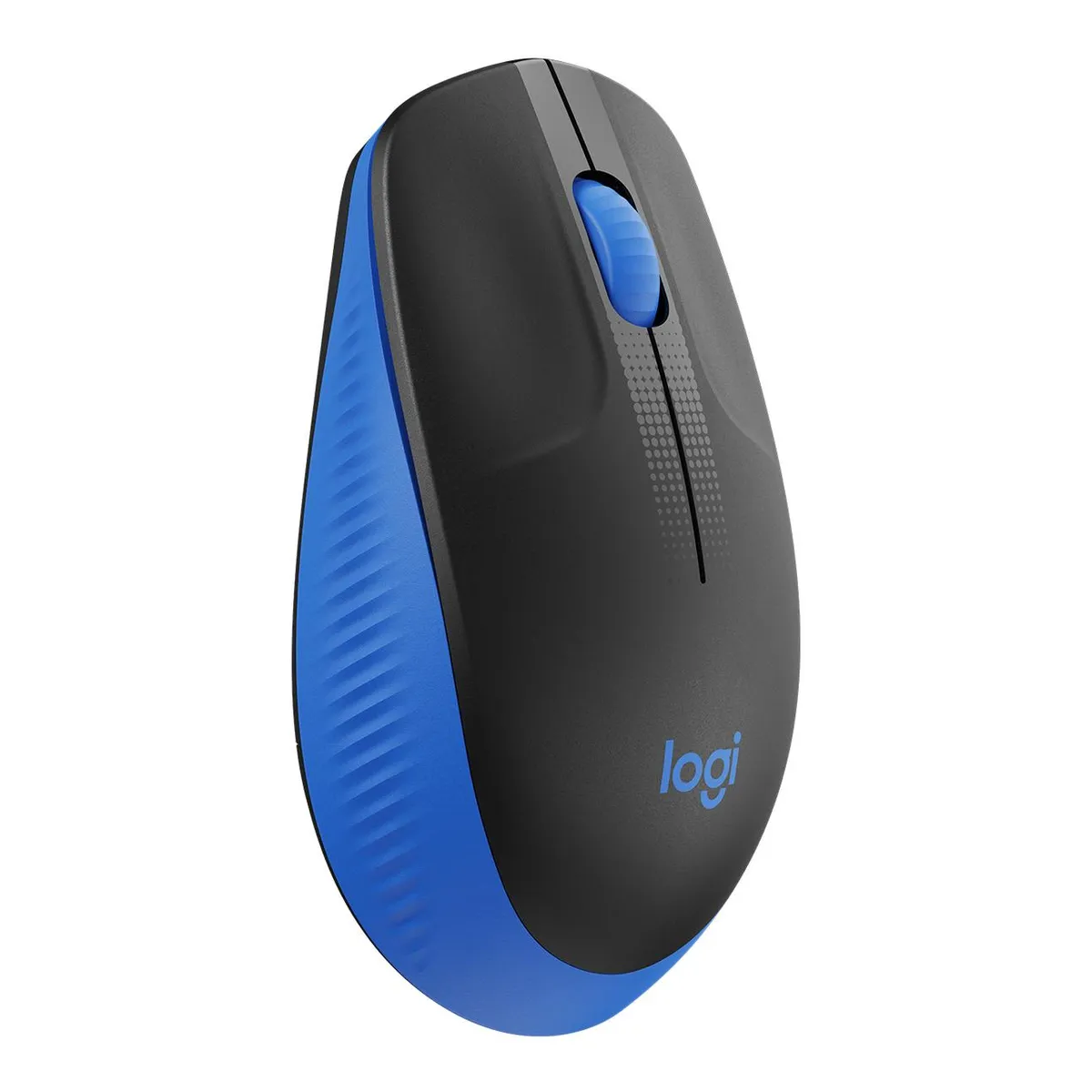 LOGITECH - Mouse Logitech M190 Inalámbrico Negro Azul