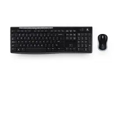 LOGITECH - Combo de Teclado y Mouse MK270 inalámbrico Negro