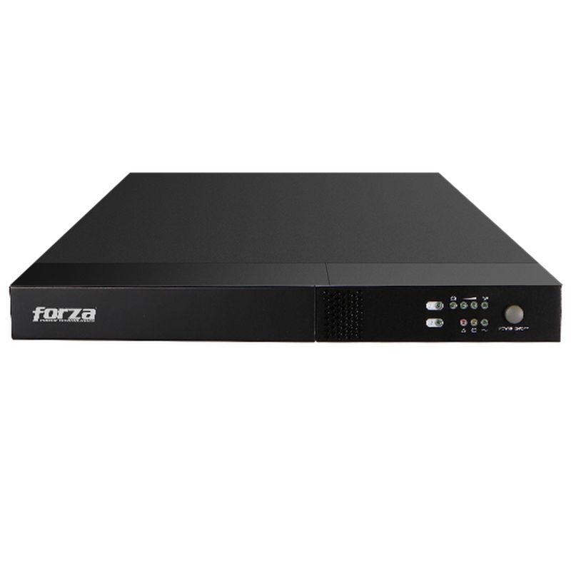 FORZA - UPS Doble conversión en línea 1 kVA 800 W 3 AC outlet(s)