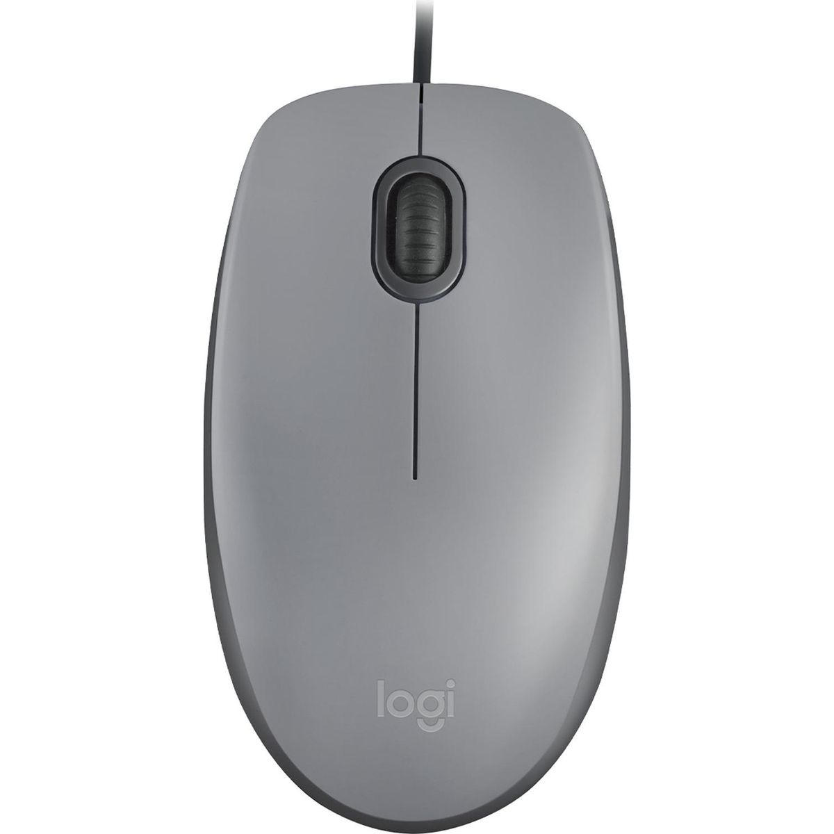 LOGITECH - Mouse SilentTouch USB con Sensor Óptico Gris