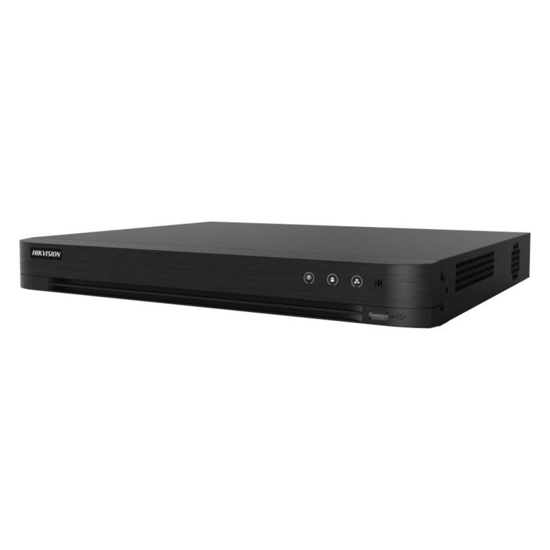 HIKVISION - DVR 32 Canales +2 IP 1080p Lite Capacidad 2HDD AcuSence.