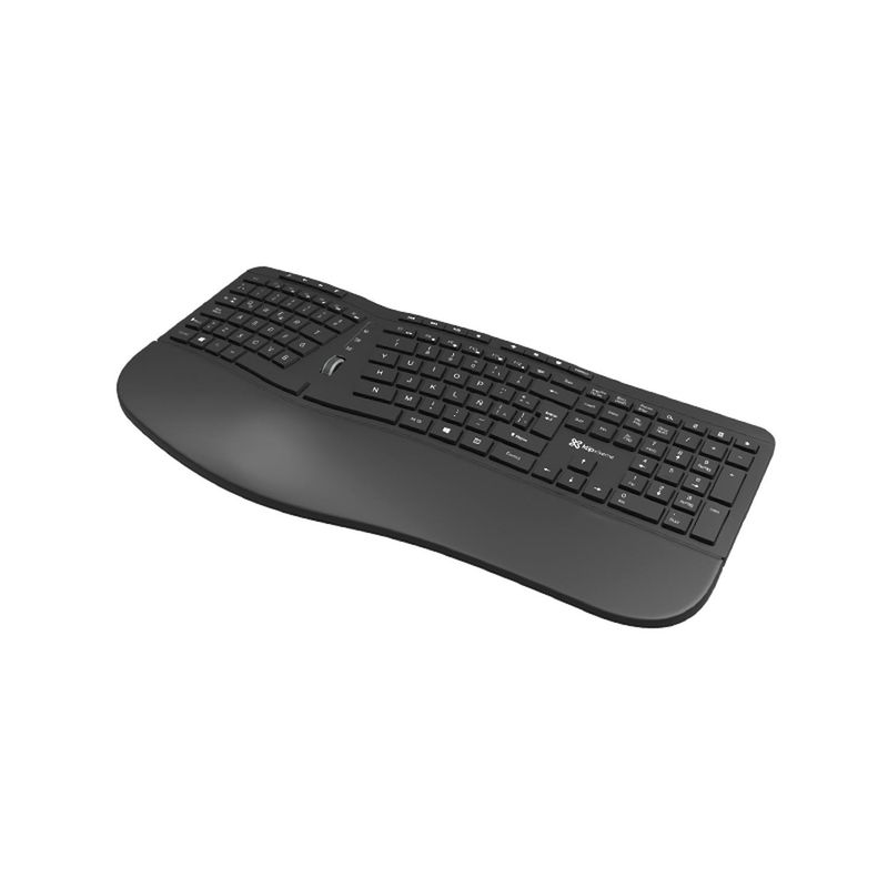 KLIP XTREME - Teclado Transcend RF inalámbrico QWERTY Español Negro