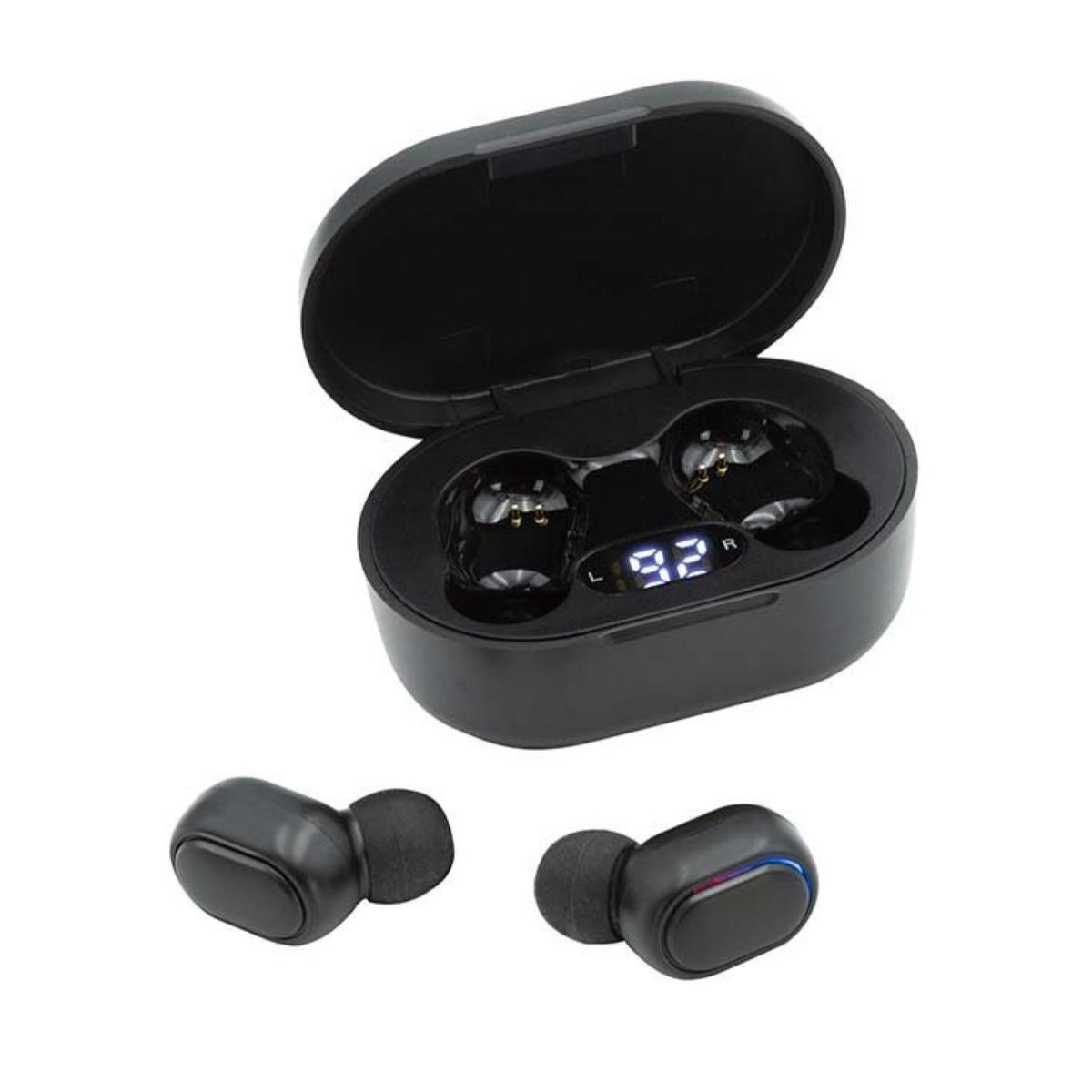 PHILCO - Audifonos Bluetooth Recargables TWS EarBuds Negro TW5BK Philco