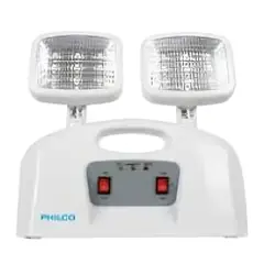 PHILCO - LAMPARA DE EMERGENCIA 2 FOCOS AT-58