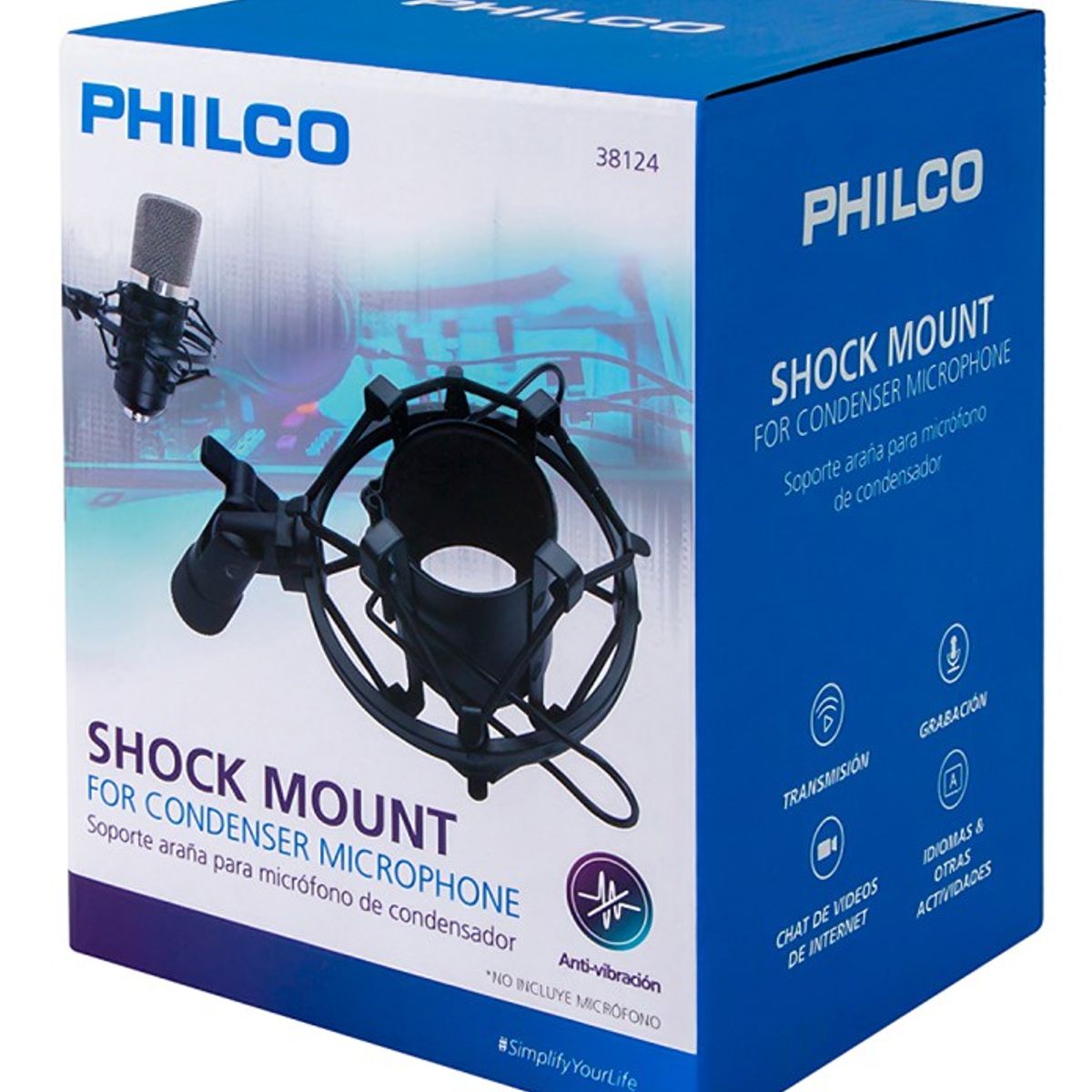 PHILCO - SOPORTE PARA STUDIO MICROPHONE