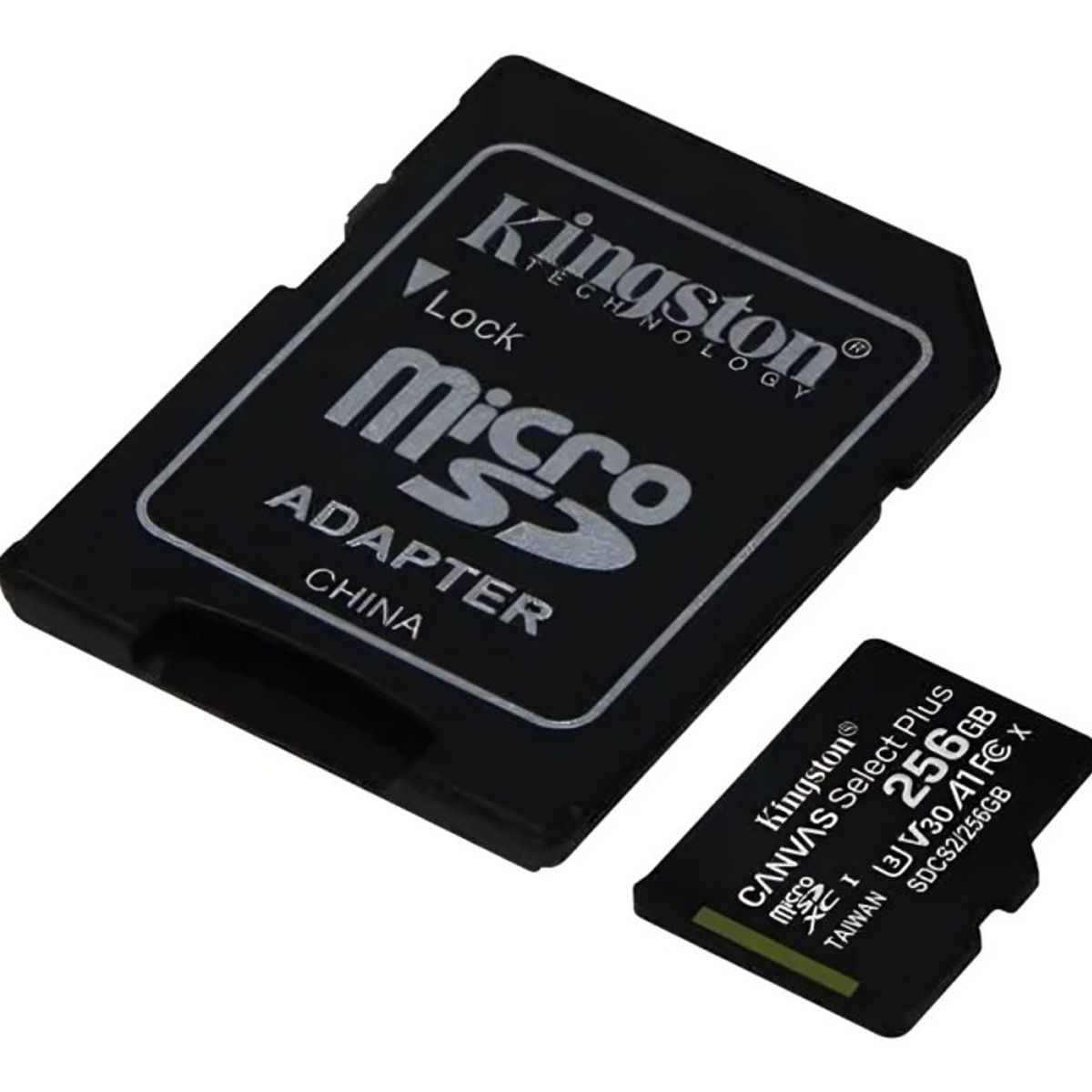 KINGSTON - MEMORIA MICROSD CADAPT SELECT PLUS 256GB SDCS2256GB