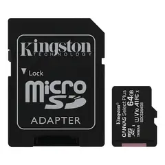 KINGSTON - MEMORIA MICROSD CADAPT SELECT PLUS 64GB SDCS264GB