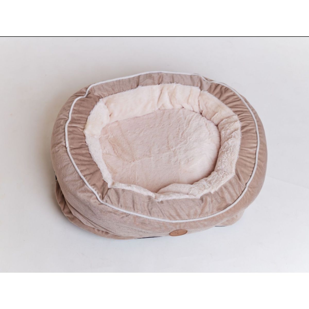 DOG REPUBLIC - Cama de Perros Mediana Lavable Beige M Ulmo Animal Republic