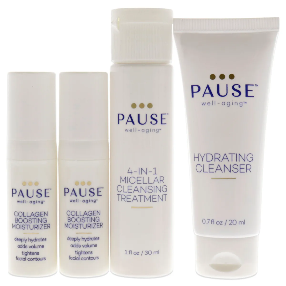 PAUSE WELL-AGING - Kit De Descubrimiento Hidratante Antiedad 4 Piezas Pause Well Aging