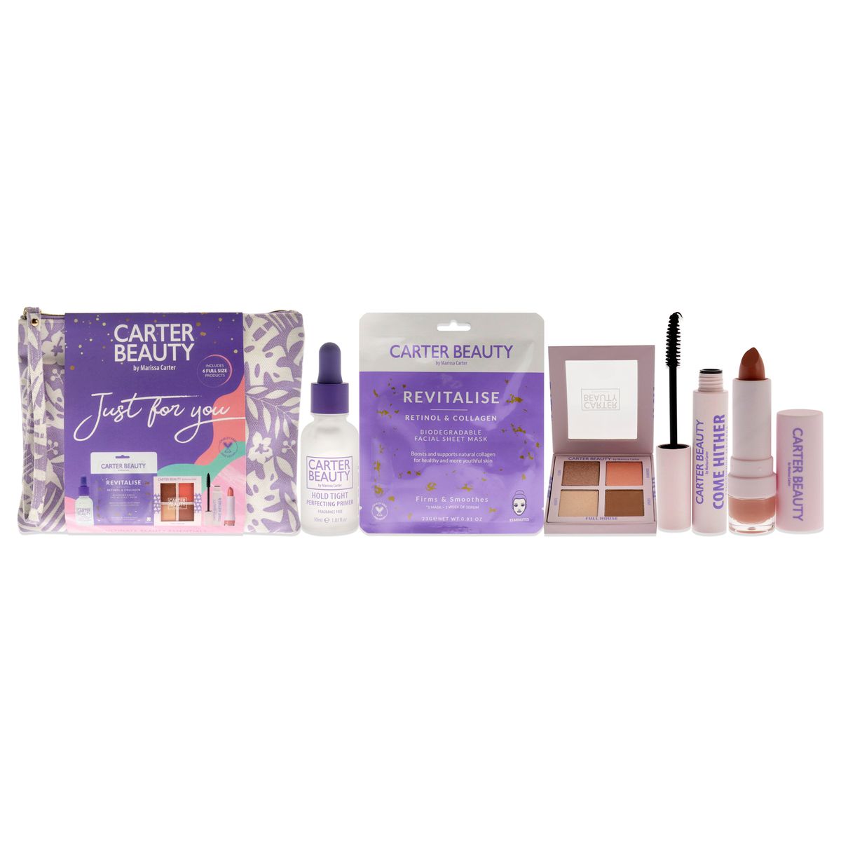 CARTER BEAUTY - Set Solo Para Ti 6 Piezas - Carter Beauty
