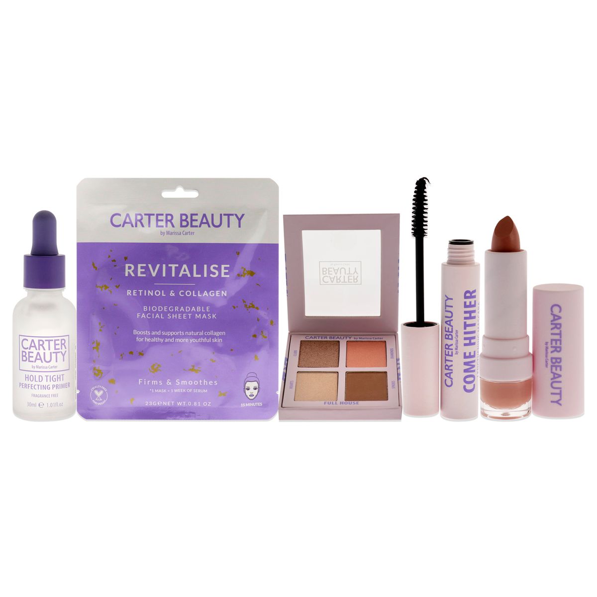 CARTER BEAUTY - Set Solo Para Ti 6 Piezas - Carter Beauty