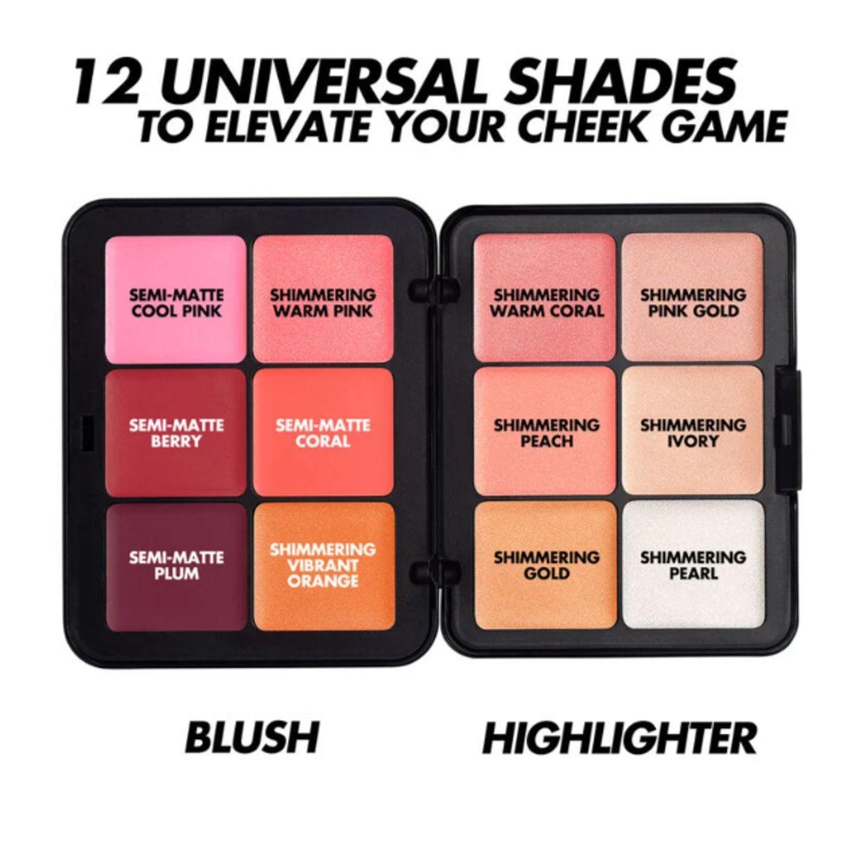 MAKE UP FOR EVER - Paleta Blush y Glow HD Skin 30ml Make Up For Ever