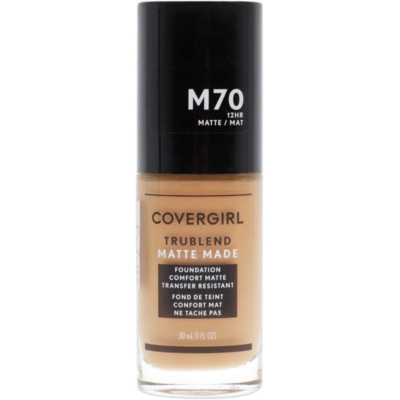 COVERGIRL - Base de maquillaje liquida TruBlend Matte Made - M70 Sand Beige