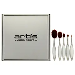 ARTIS - Set de Brochas Elite 5 + Espejo 4 Piezas -