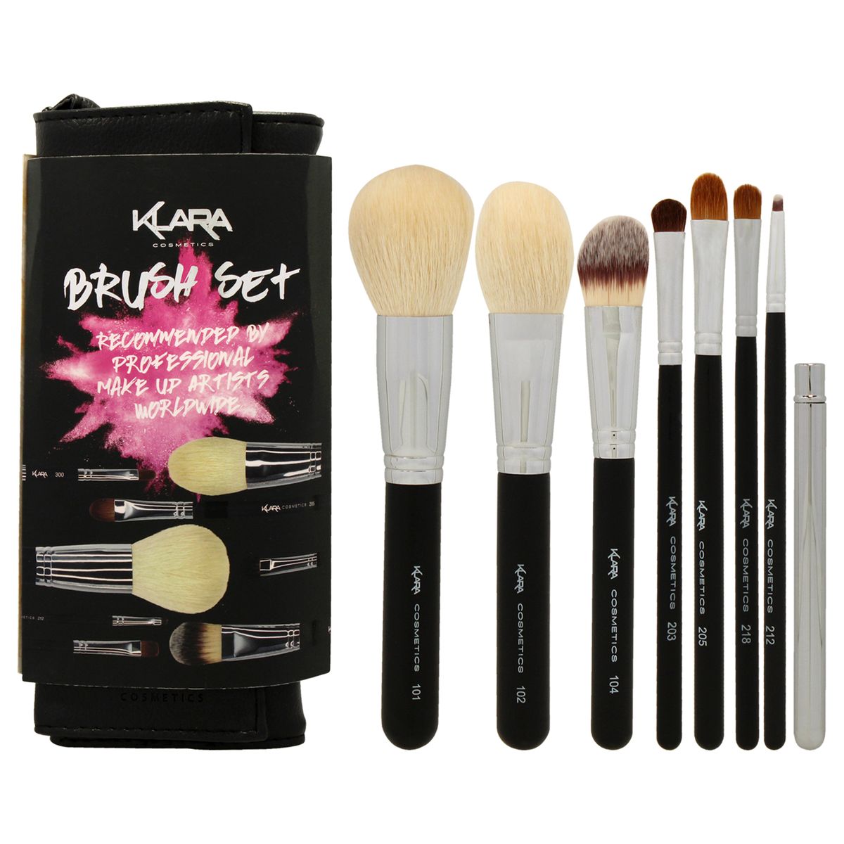KLARA - Set de Brochas 8 Piezas - Klara