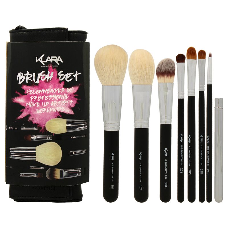 KLARA - Set de Brochas 8 Piezas - Klara.-