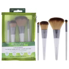 ECOTOOLS - Kit de Brochas de Estilo para Llevar 4 Piezas - Ecotools.-