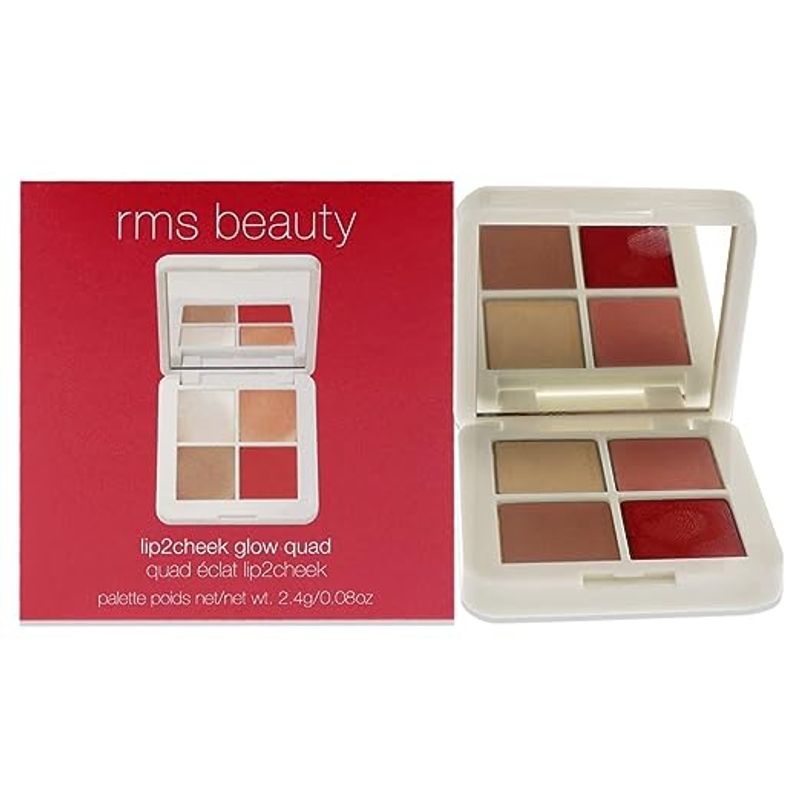 Rms Beauty - Lip2Cheek Glow Quad Mini-RMS Beauty- 24g.