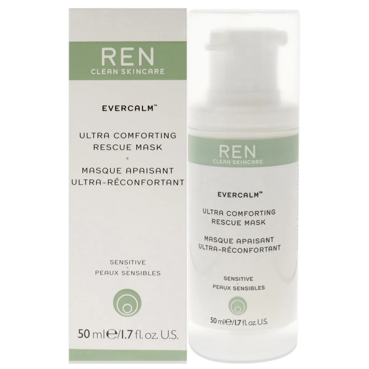 REN - Mascarilla Rescatadora Ultra Confortante Evercalm 50ml REN