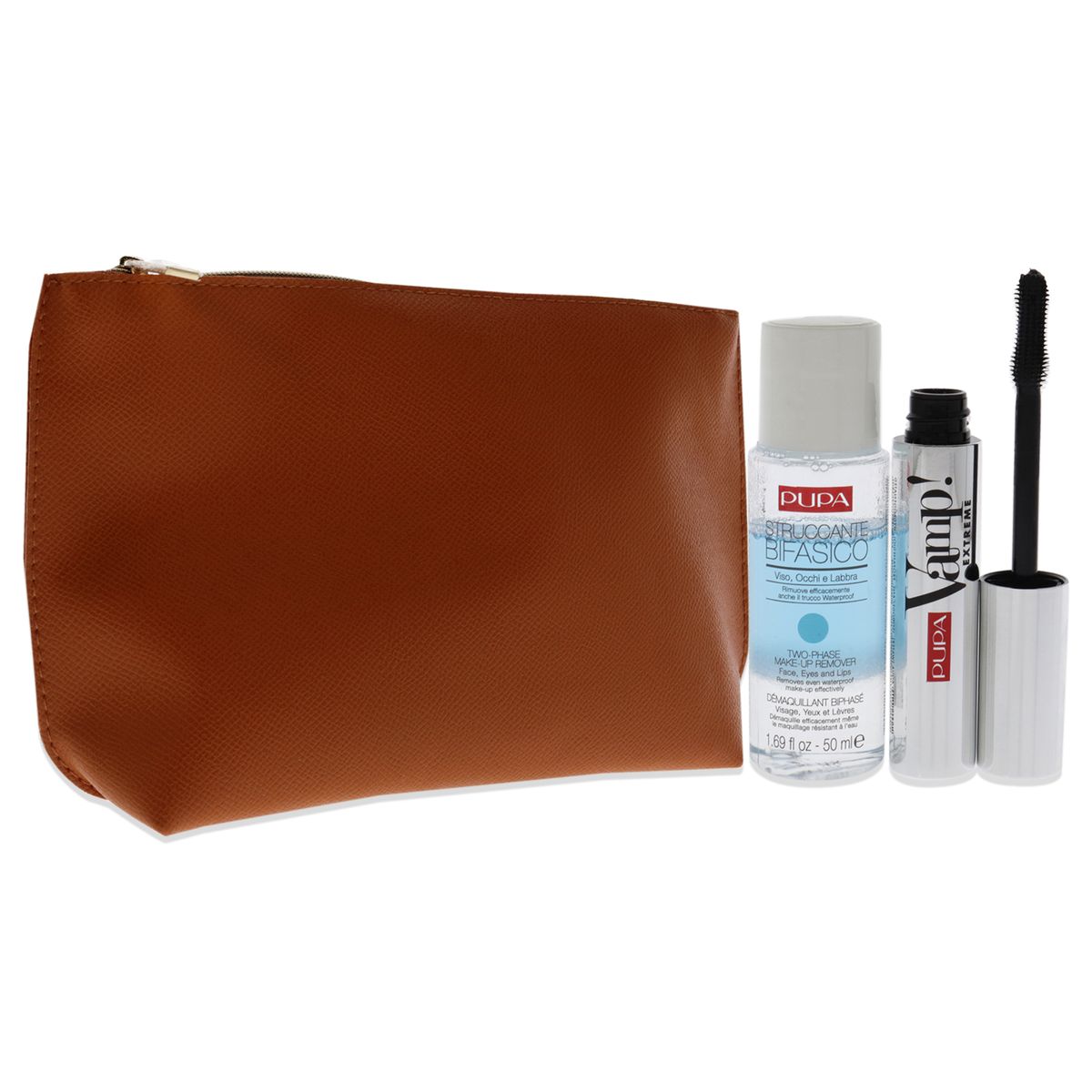 PUPA MILANO - Set Máscara Vamp Extreme + Desmaquillante Bifásico Pupa Milano