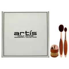 ARTIS - Set de Brochas Elite 3 Oro Rosa 3 Piezas -