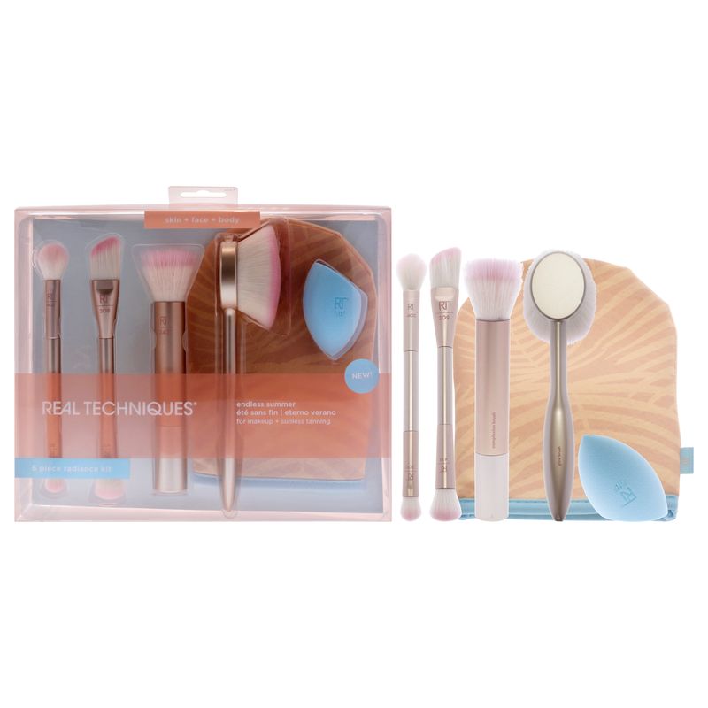 REAL TECHNIQUES - Set Brochas de Maquillaje Verano Infinito - Real Techniques