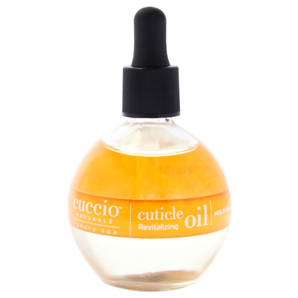 CUCCIO - Aceite revitalizante de manicura de leche y miel-2.5oz.