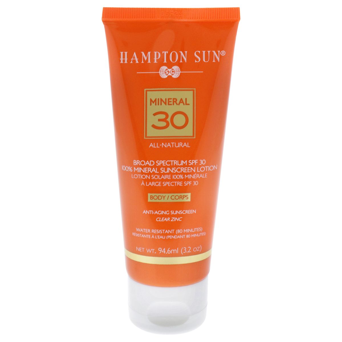 HAMPTON SUN - Loción Antienvejecimiento con SPF 30 100ml Hampton Sun