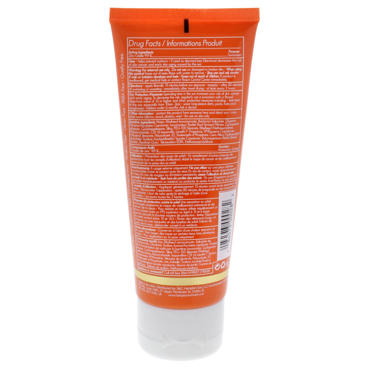 HAMPTON SUN - Loción Antienvejecimiento con SPF 30 100ml Hampton Sun