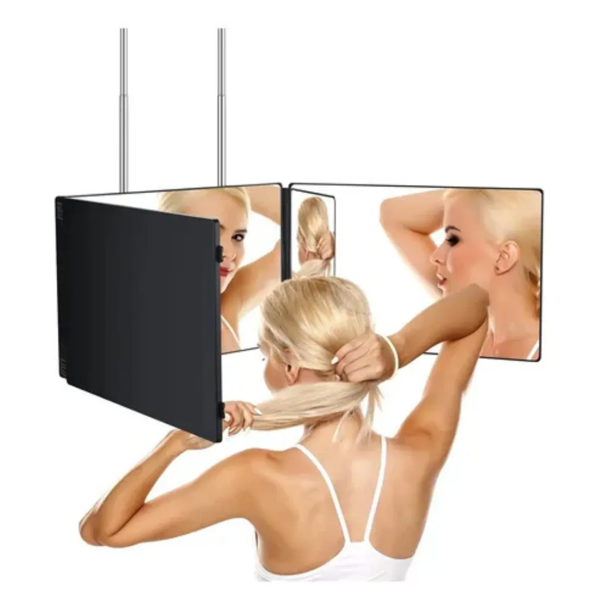 MOVI - Espejo Triple de Belleza con Ángulo Ajustable