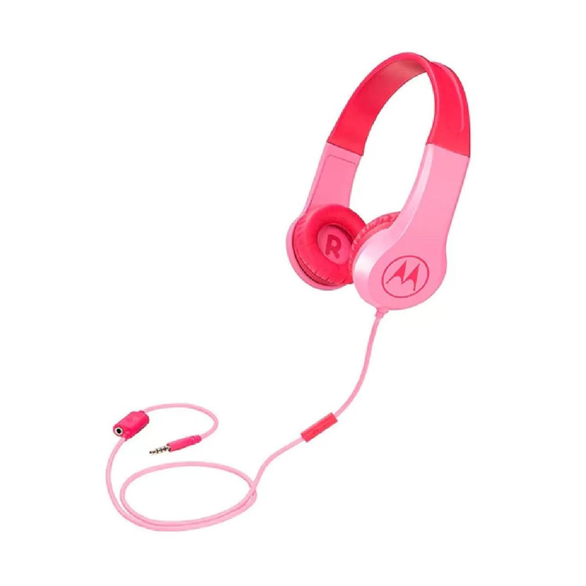 MOTOROLA - Audifono Manos Libres Jack 3.5 Rosado Moto JR 200 Motorola