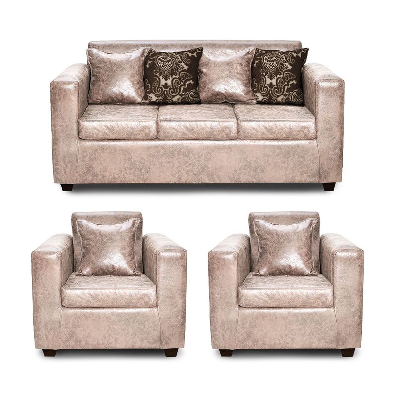 ADONIS LEUDH - Living 3+1+1 Ezeiza Envejecido Beige XL