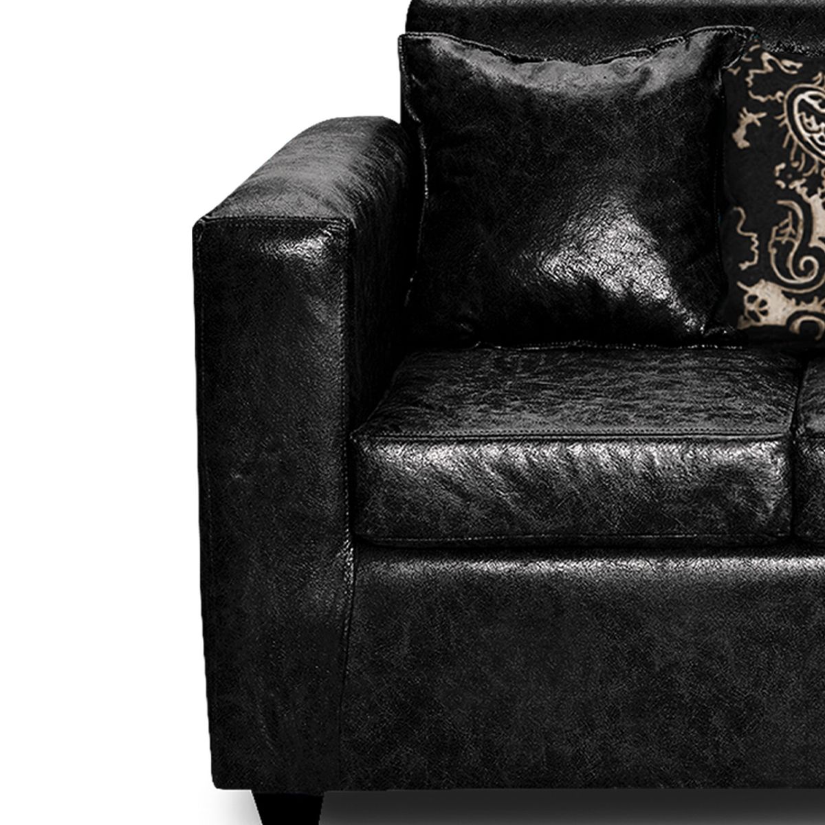 ADONIS LEUDH - Living 3+1+1 Ezeiza Envejecido Negro XL