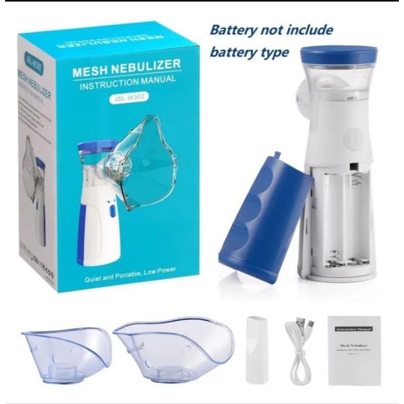 GENERICO - Nebulizador Infantil Niños Adultos Mesh Inhalador 2 Mascaras