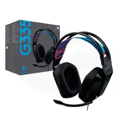LOGITECH - Audifono Gamer Jack 3.5 PC PS5 PS4 Xbox Negro G335