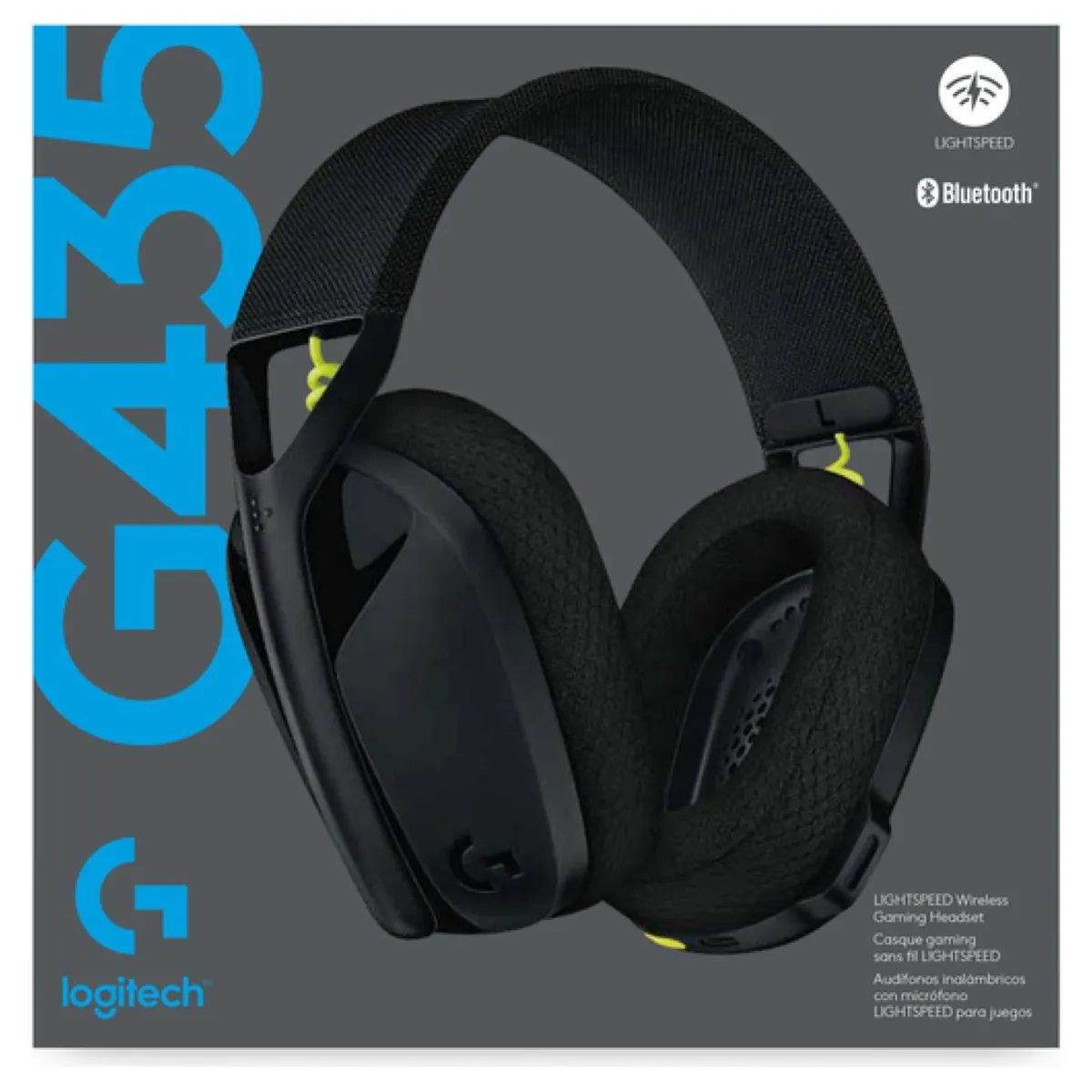 LOGITECH - Audifono Gamer Inalambrico PC PS5 Xbox Negro G435 Logitech