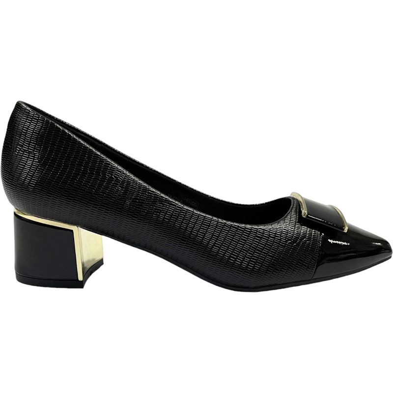 DETOGNI - Zapato Mujer Negro Coco Detogni